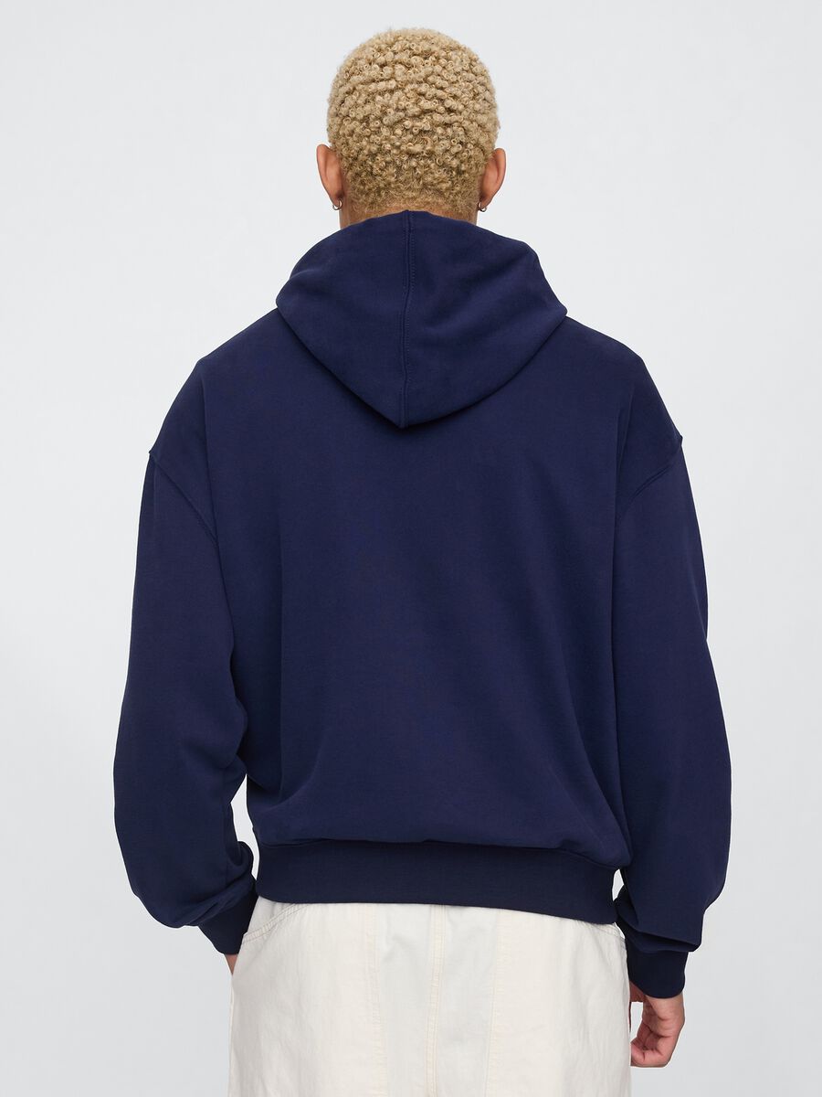 Felpa blu con cappuccio Gap Original Uomo_2