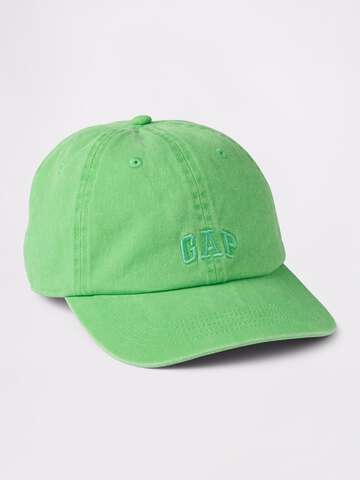 Cappello da baseball verde in cotone_0