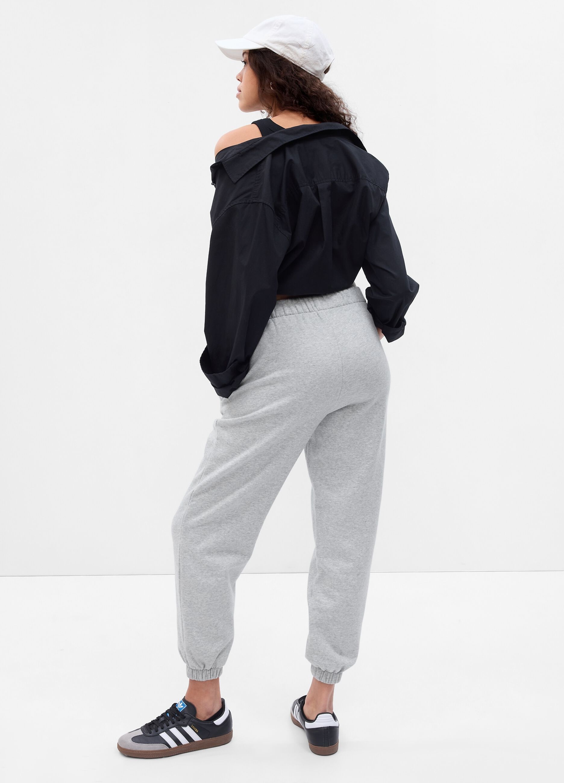 High-rise plush joggers_1