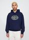 Felpa blu con cappuccio Gap Original_0