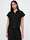 Camicia cropped nera Gap in lino e viscosa