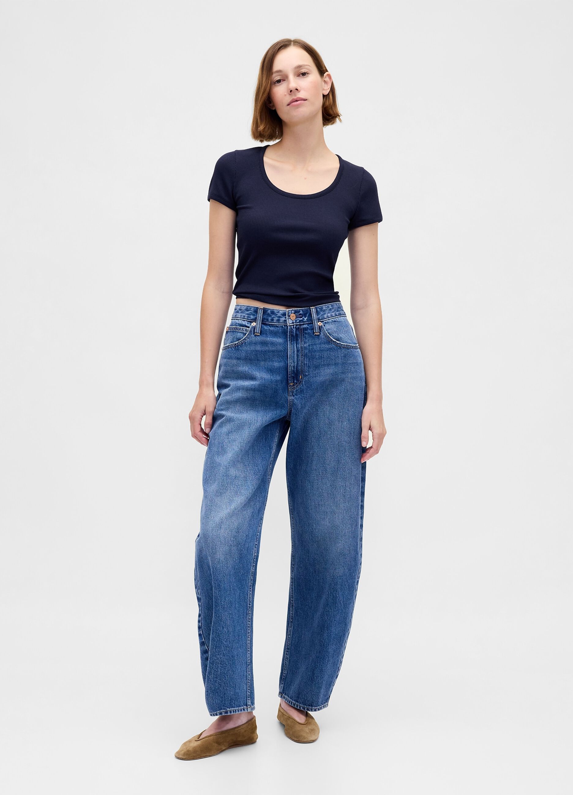 Blue Short-Sleeve T-shirt