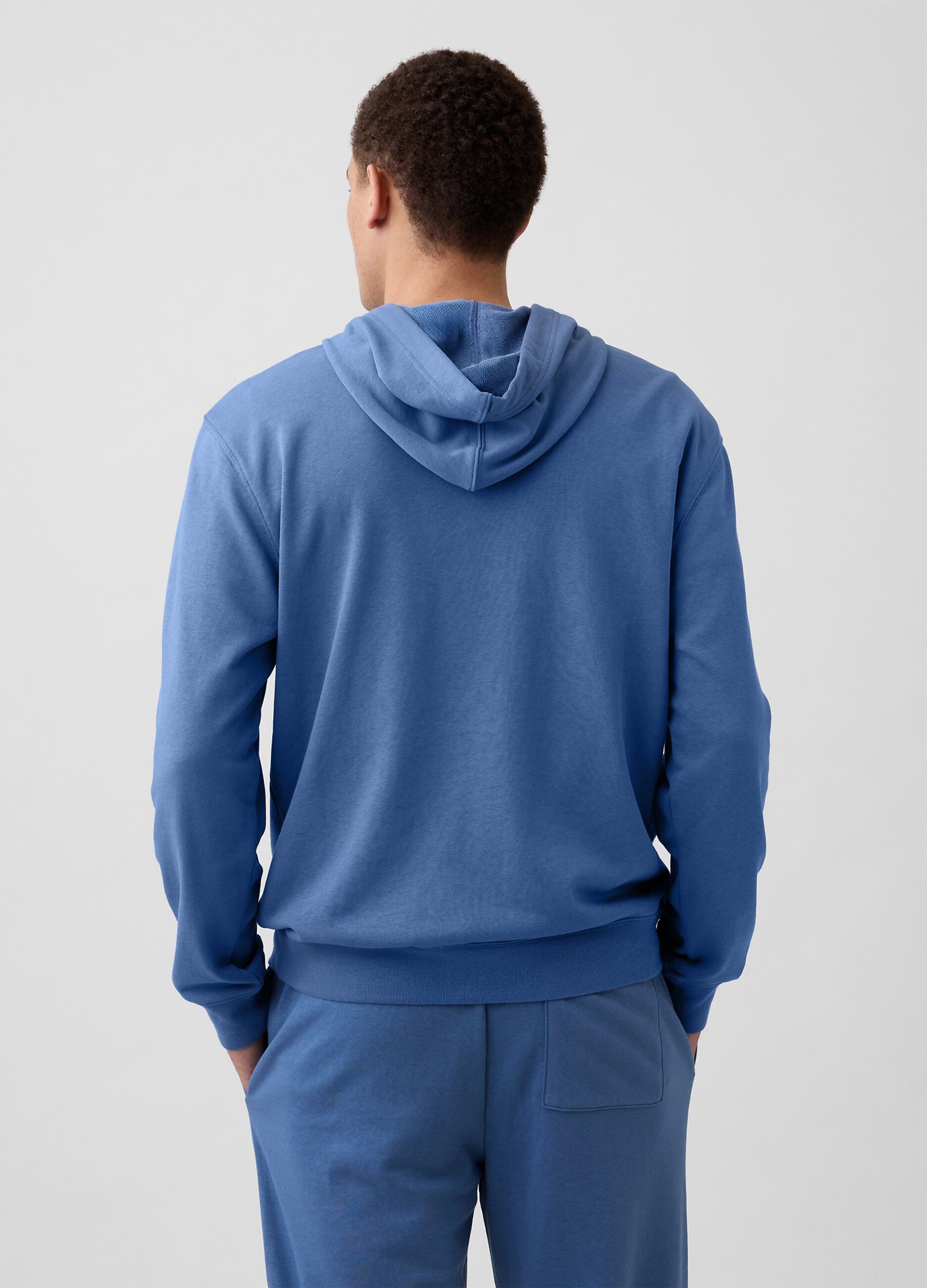 Cotton Blend Hoodie with Logo