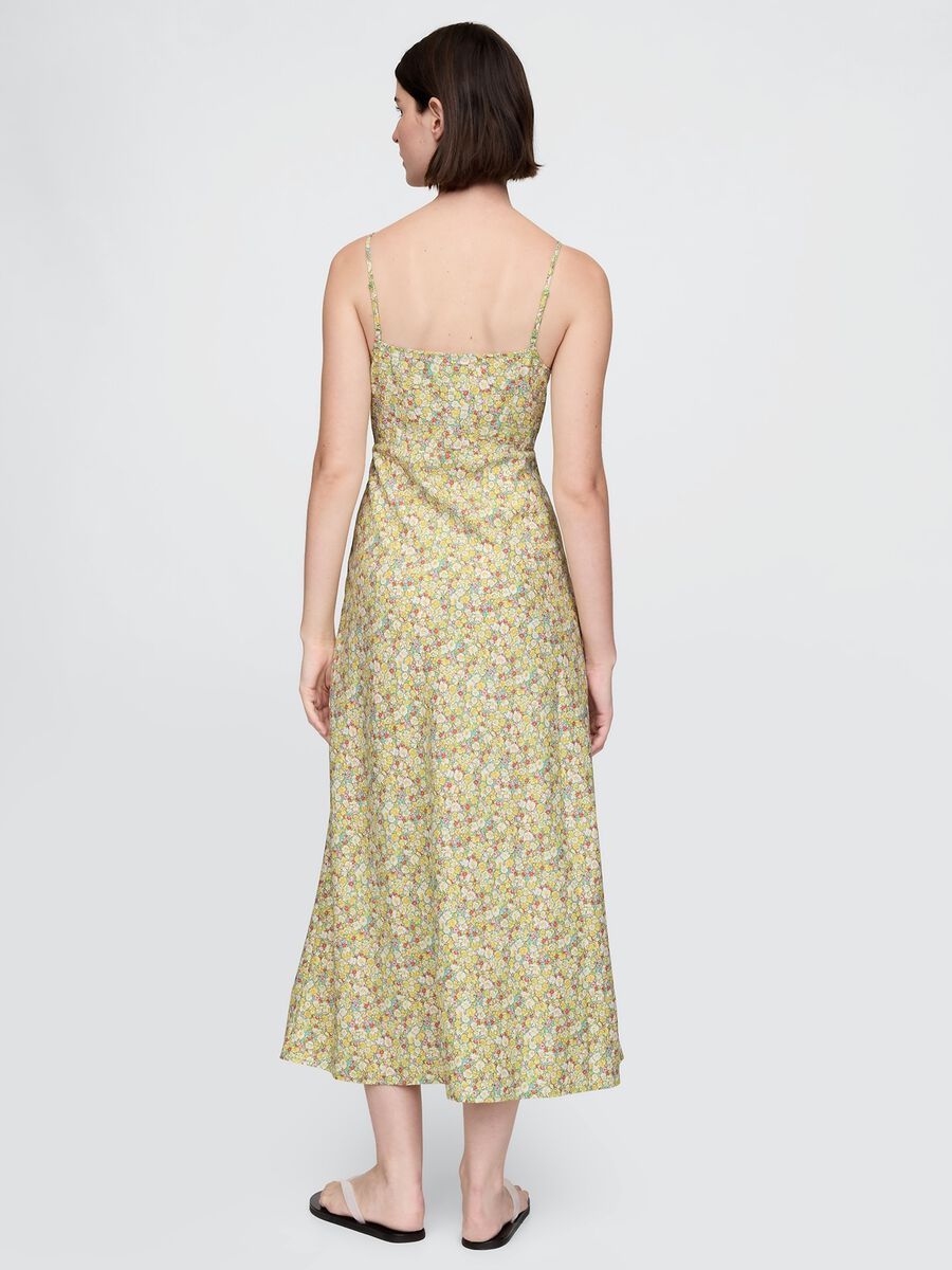 Abito lungo a fiori multicolor Woman_2
