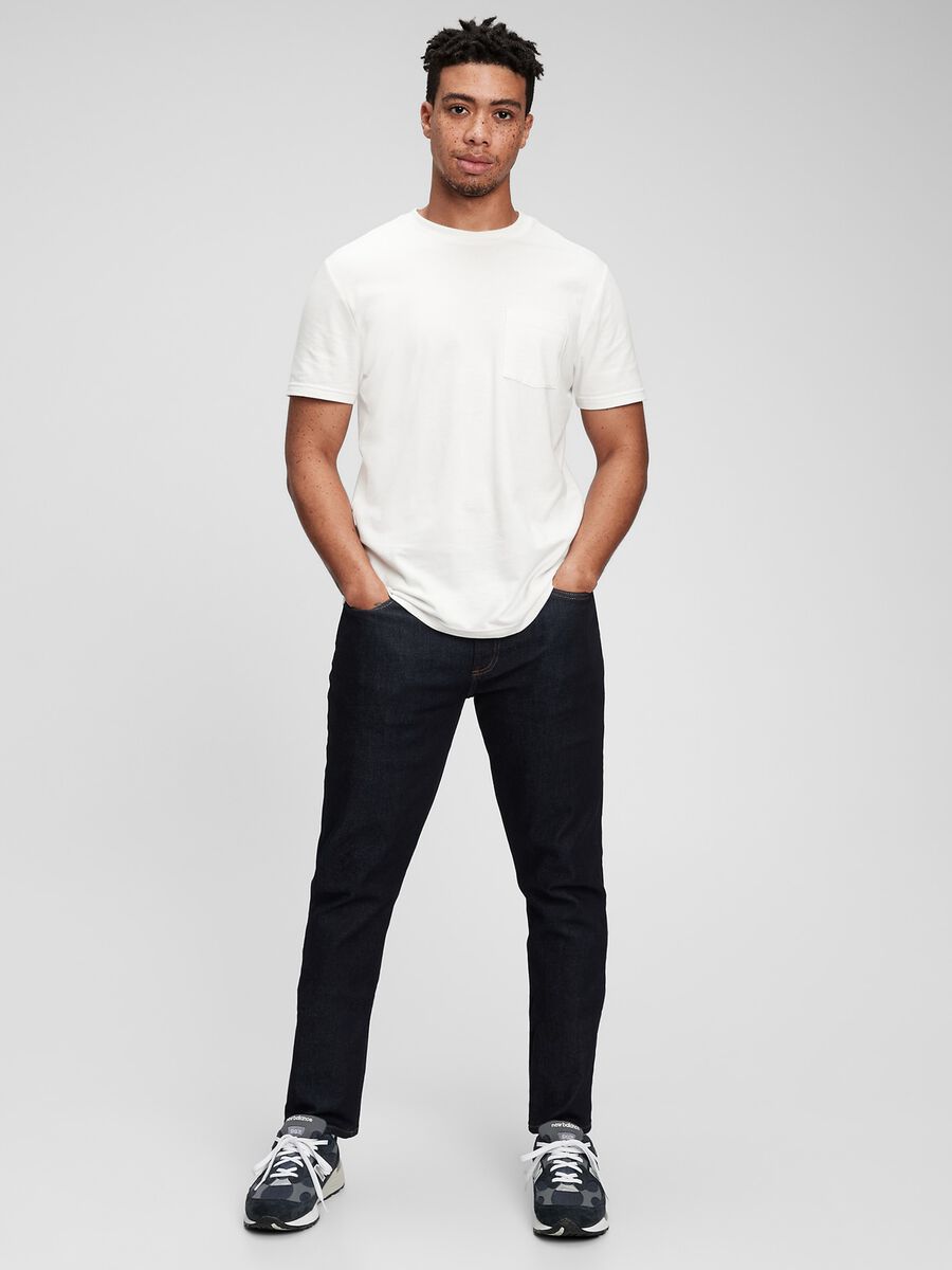 Five-pocket, skinny-fit jeans Man_0