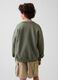 Felpa girocollo in misto cotone con logo GAP_1