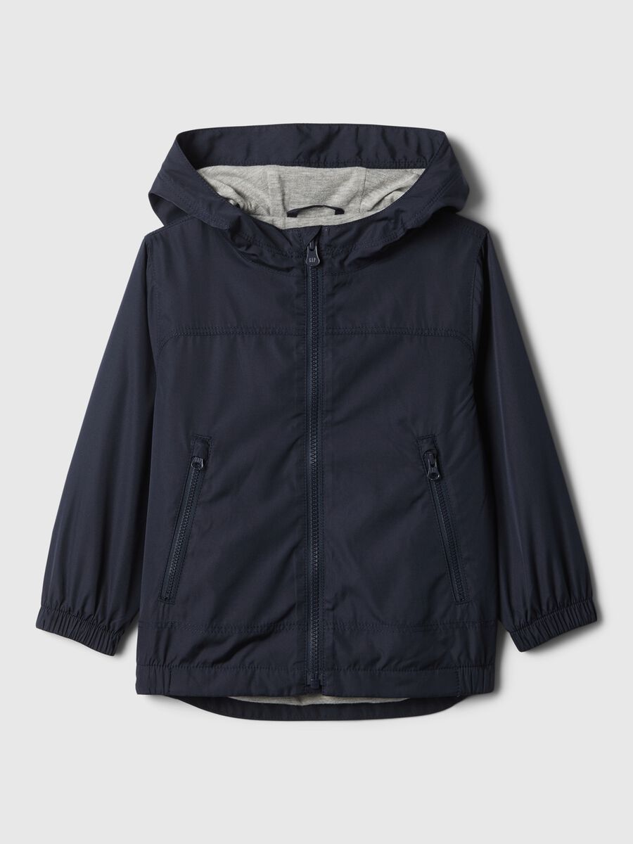 Hooded windbreaker Newborn Boy_0