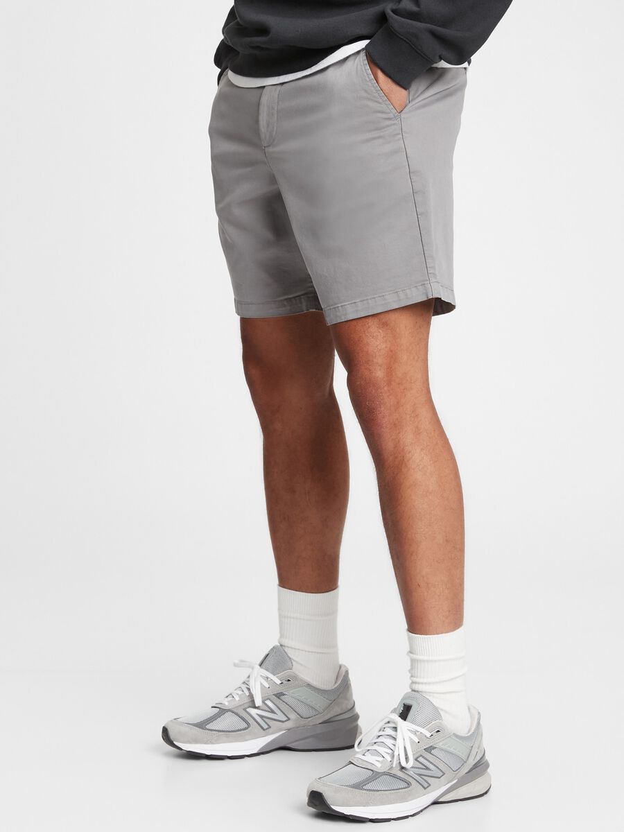 Shorts in cotone stretch Uomo_0
