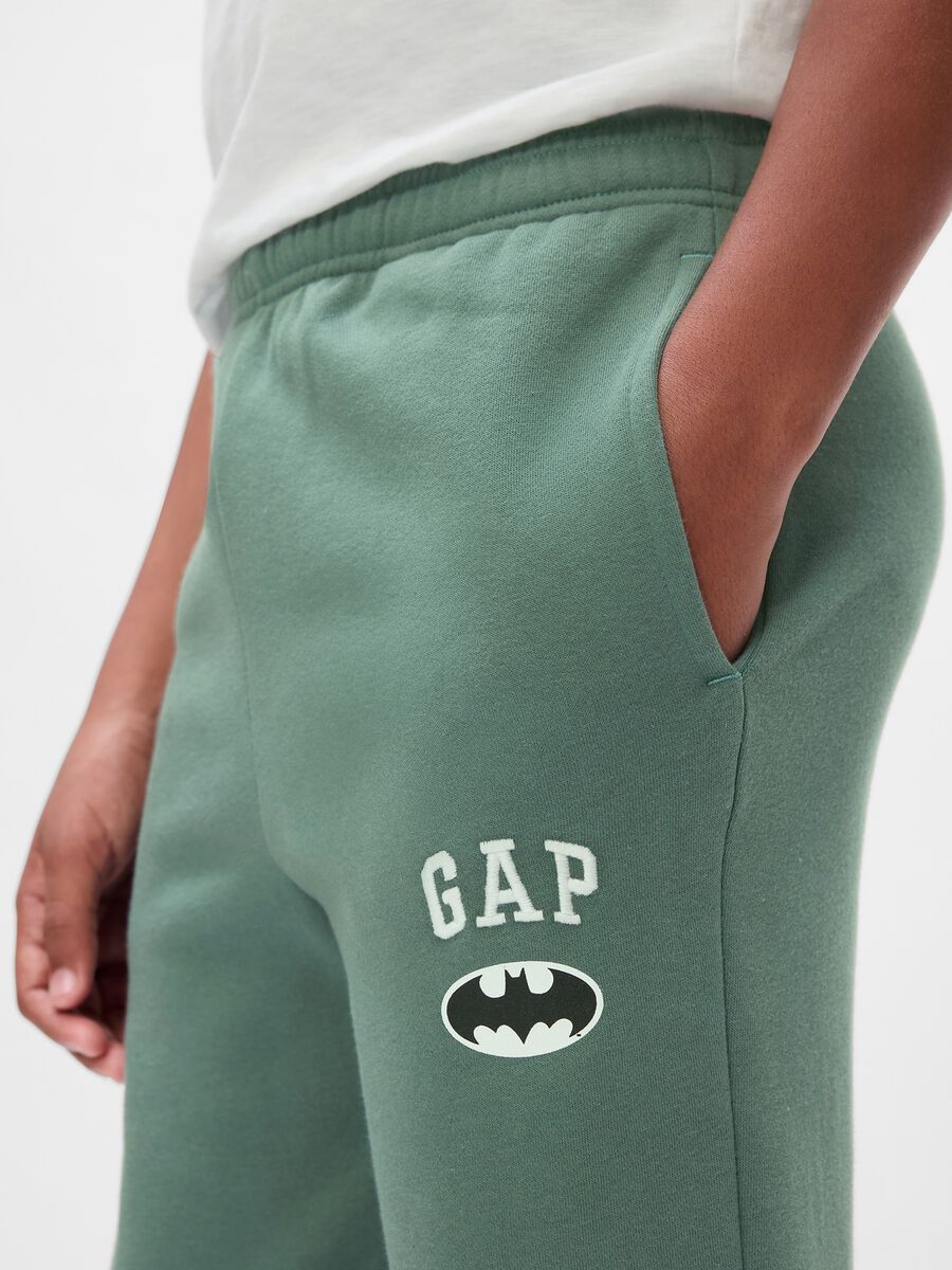 Joggers con stampa Batman e ricamo logo Bambino_3