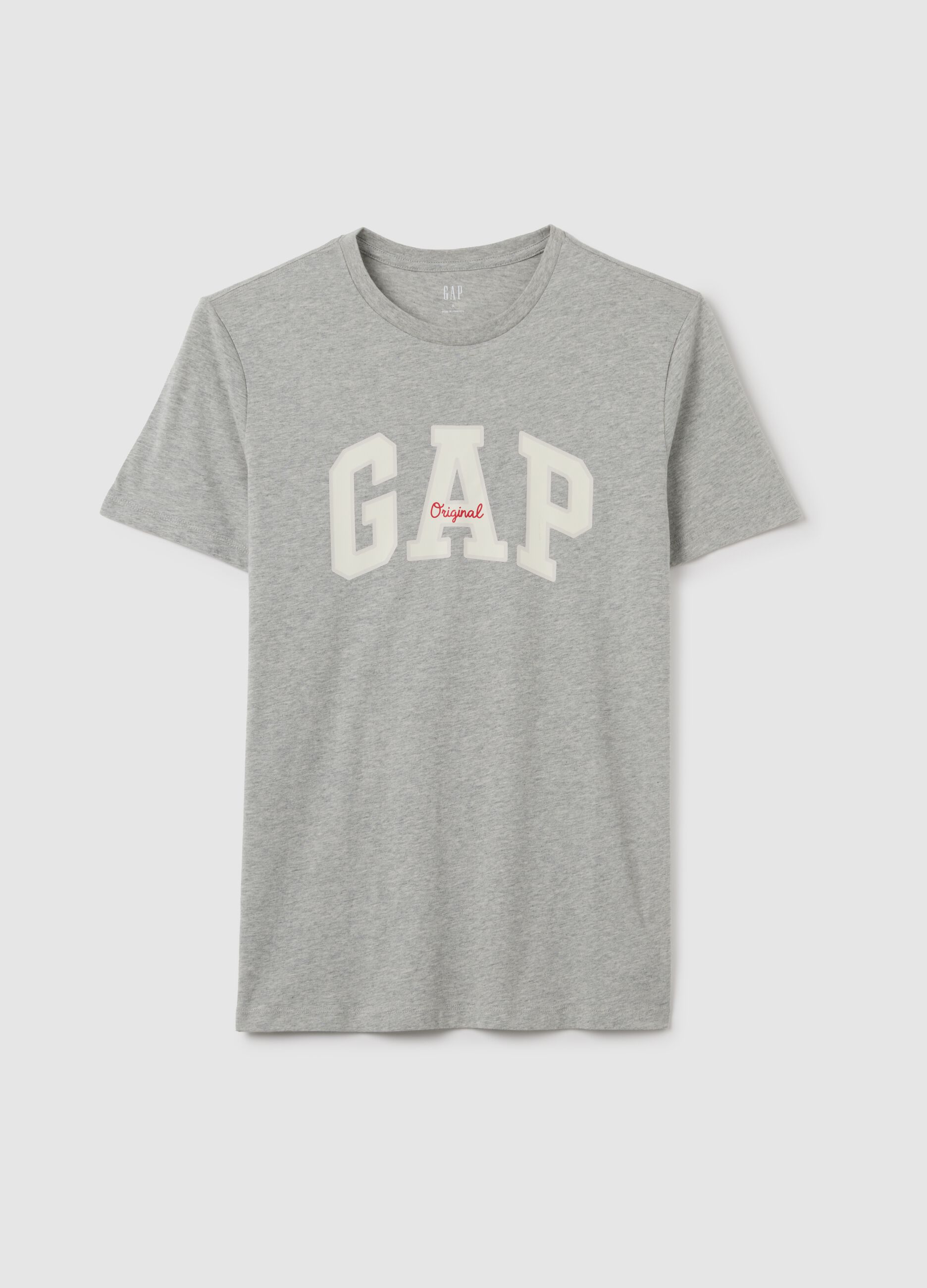 T-shirt in cotone con stampa logo_2
