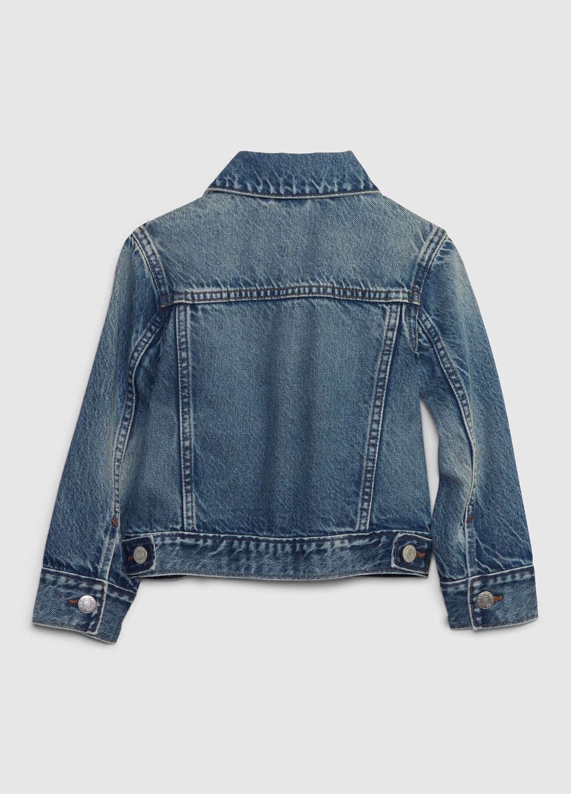 Giacca denim in puro cotone