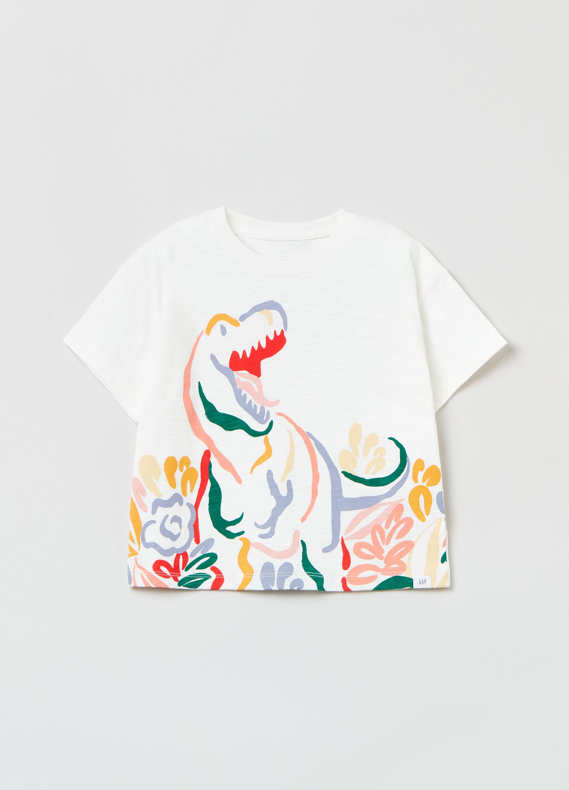 T-shirt with dinosaur print_0