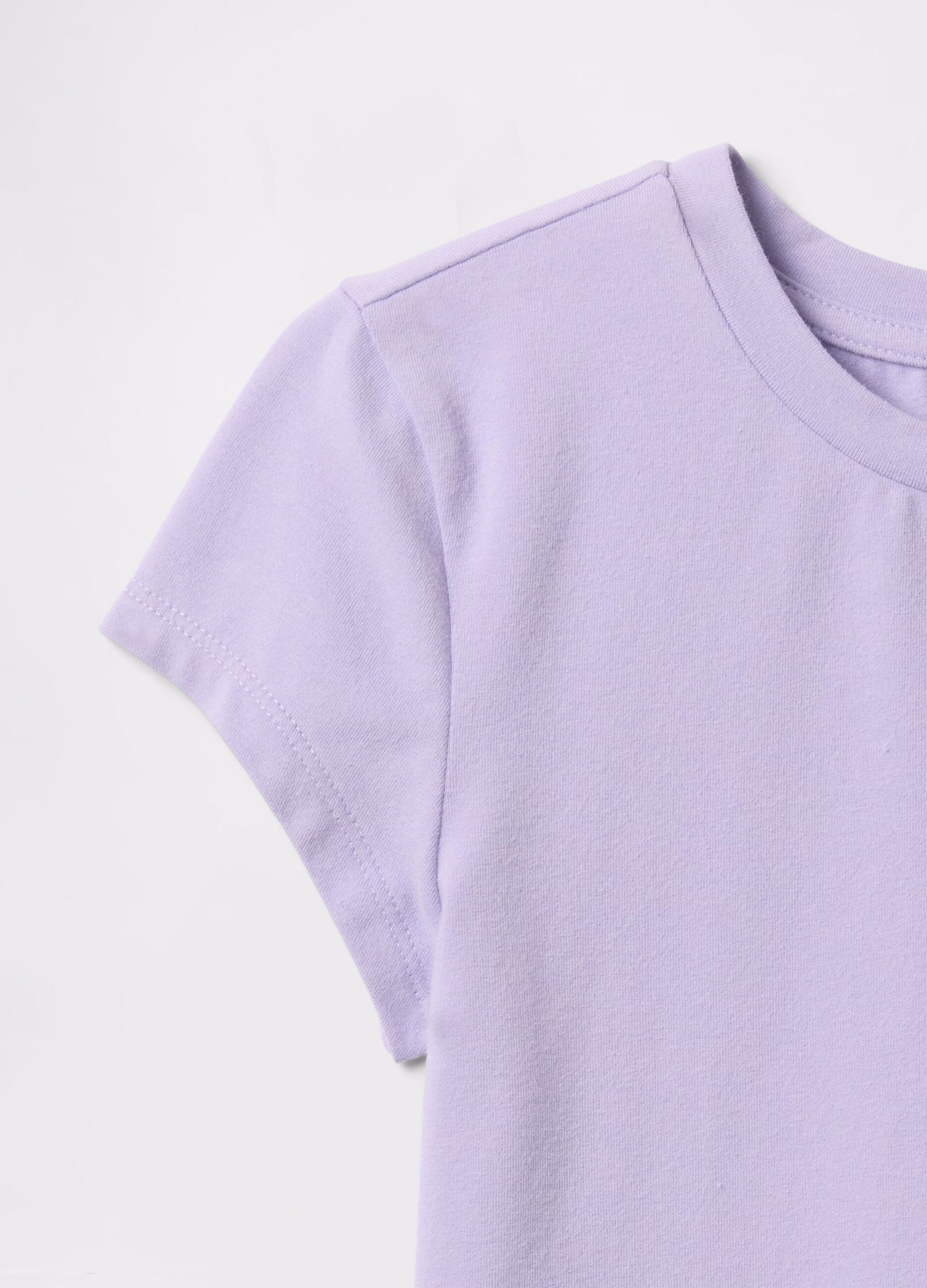 T-shirt viola in cotone stretch_3