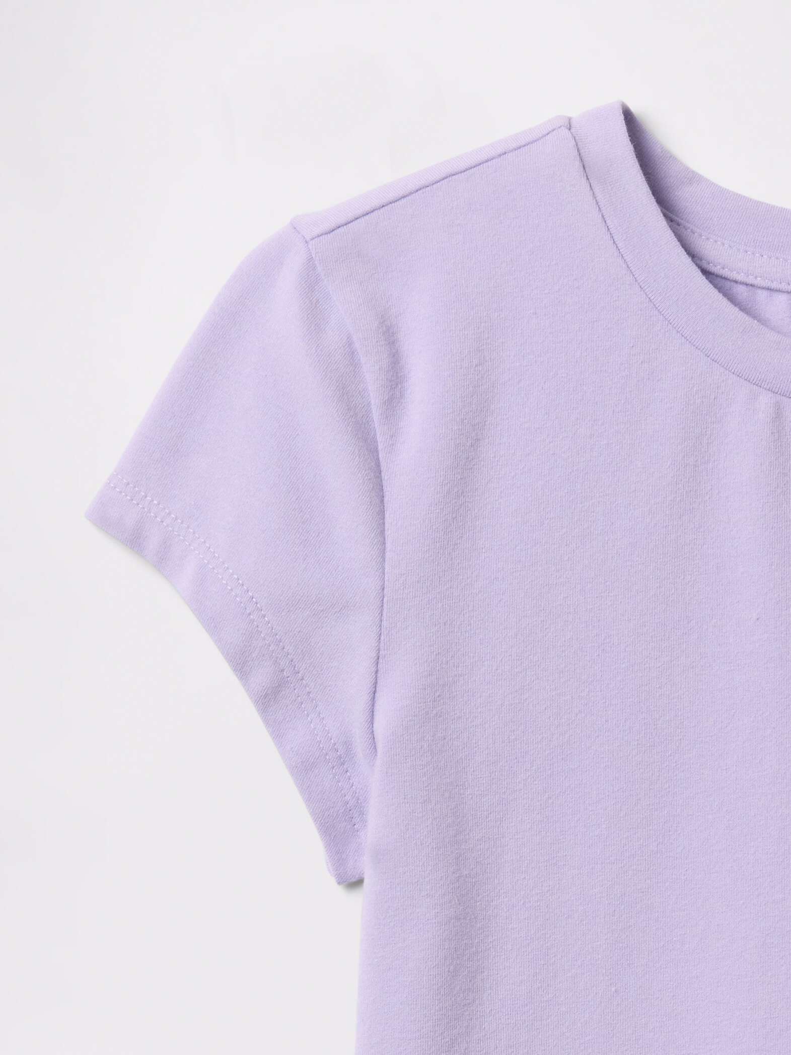 T-shirt viola in cotone stretch_3