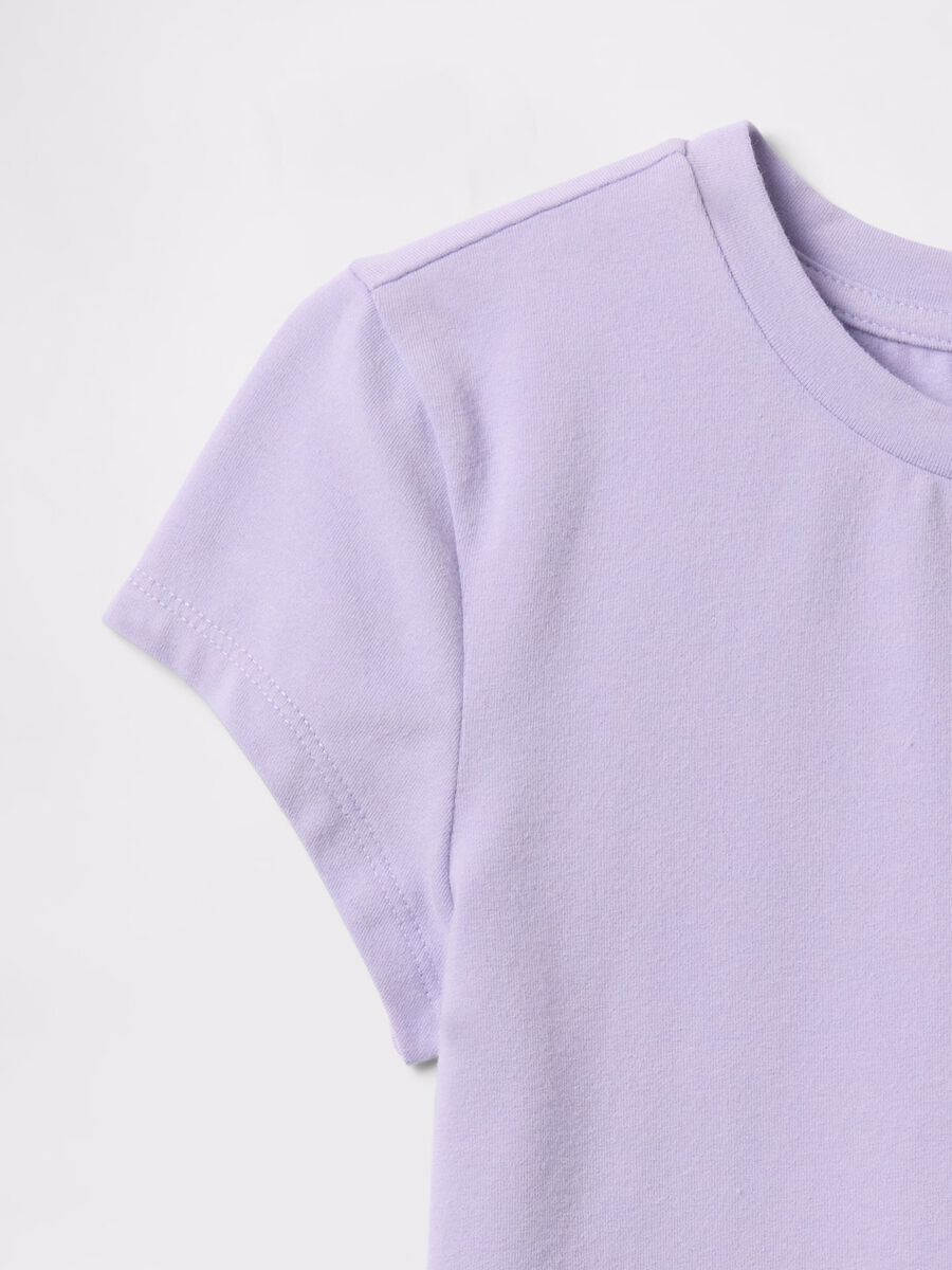 GAP Kids Lavender Stretch Cotton Short Sleeve T-shirt Girl_3
