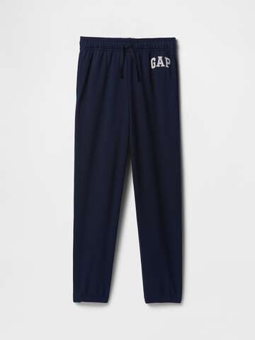 Pantaloni blu navy GAP Kids in misto cotone_4