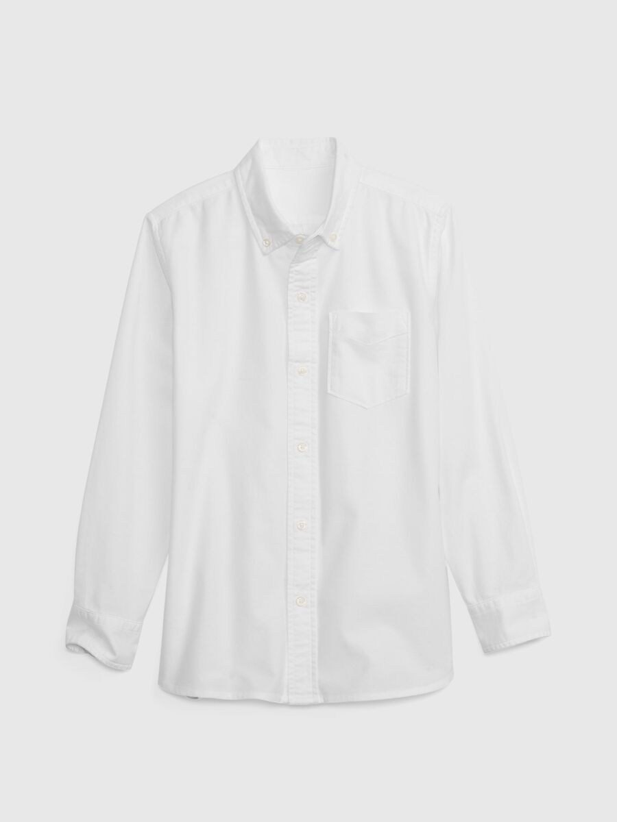 Oxford shirt with pocket Boy_2