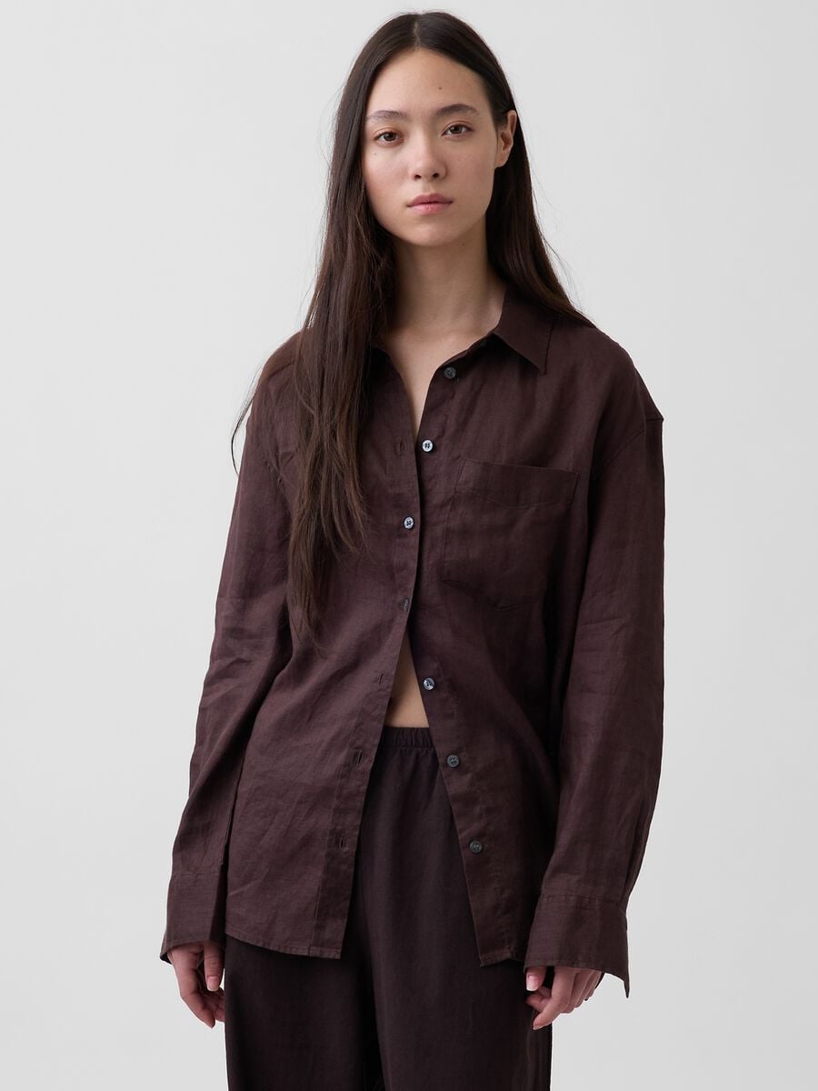 Camicia in puro lino Donna_0