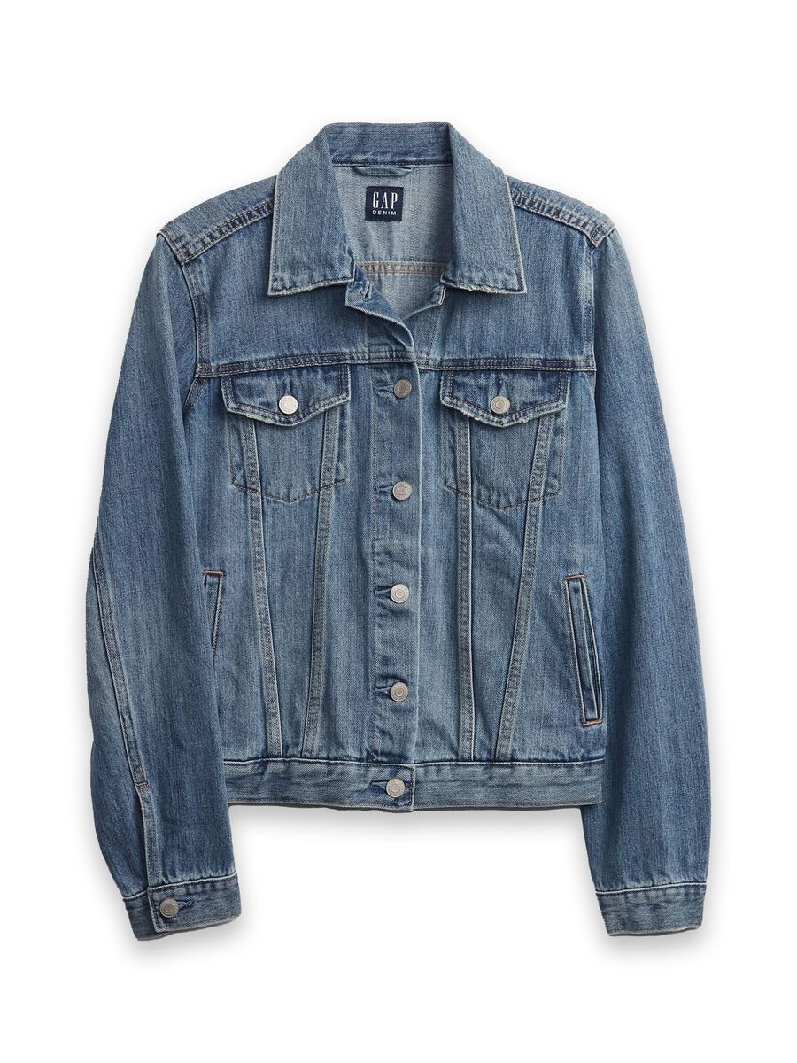 Giacca corta in denim Donna_4