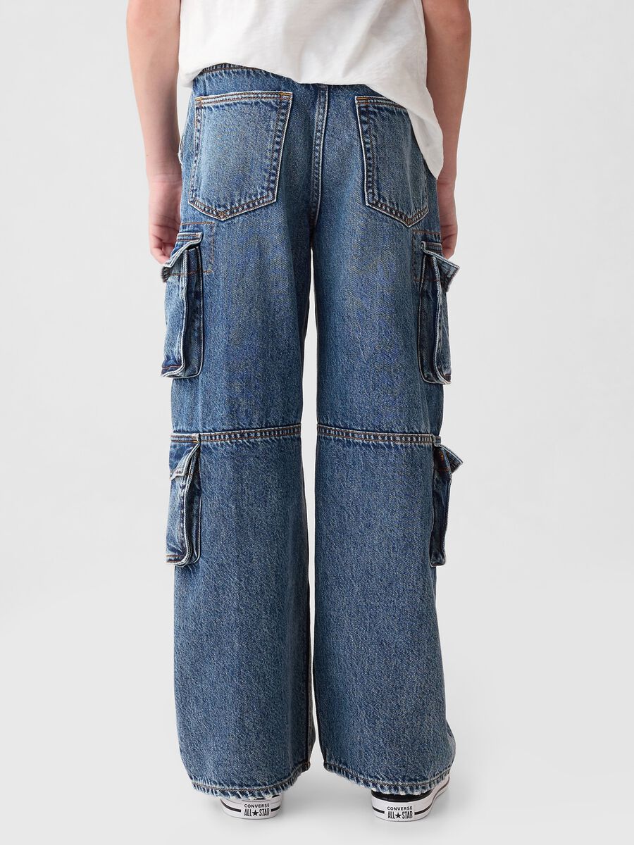Jeans baggy fit modello tasconato Bambino_2