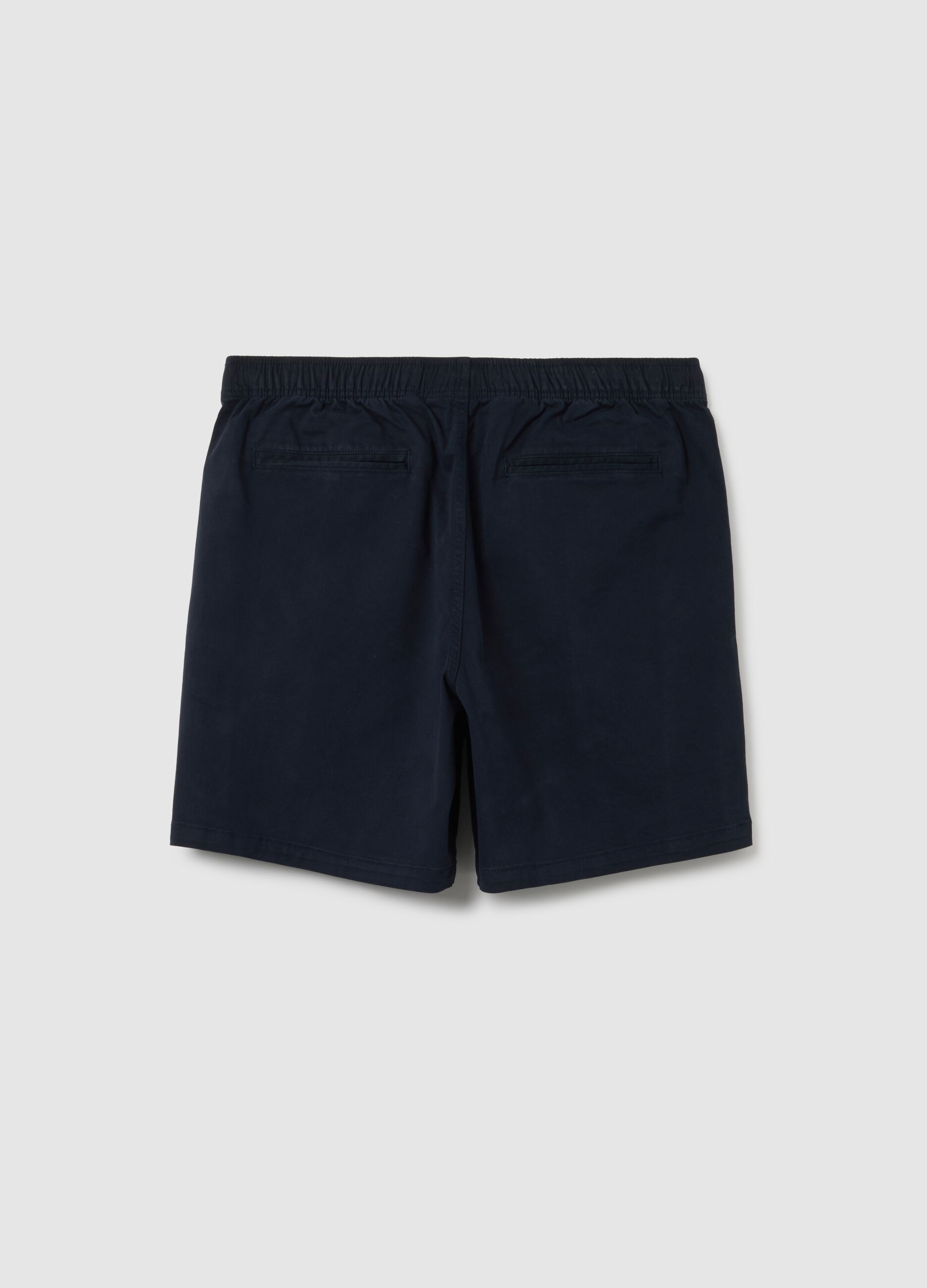 Stretch cotton Bermuda joggers_2