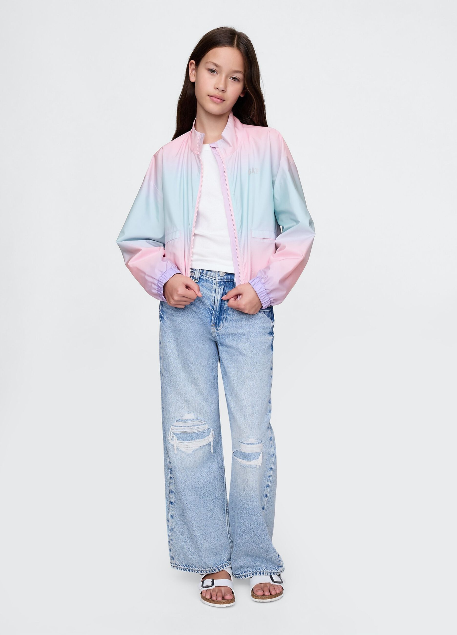 Multicoloured lightweight jacket_1