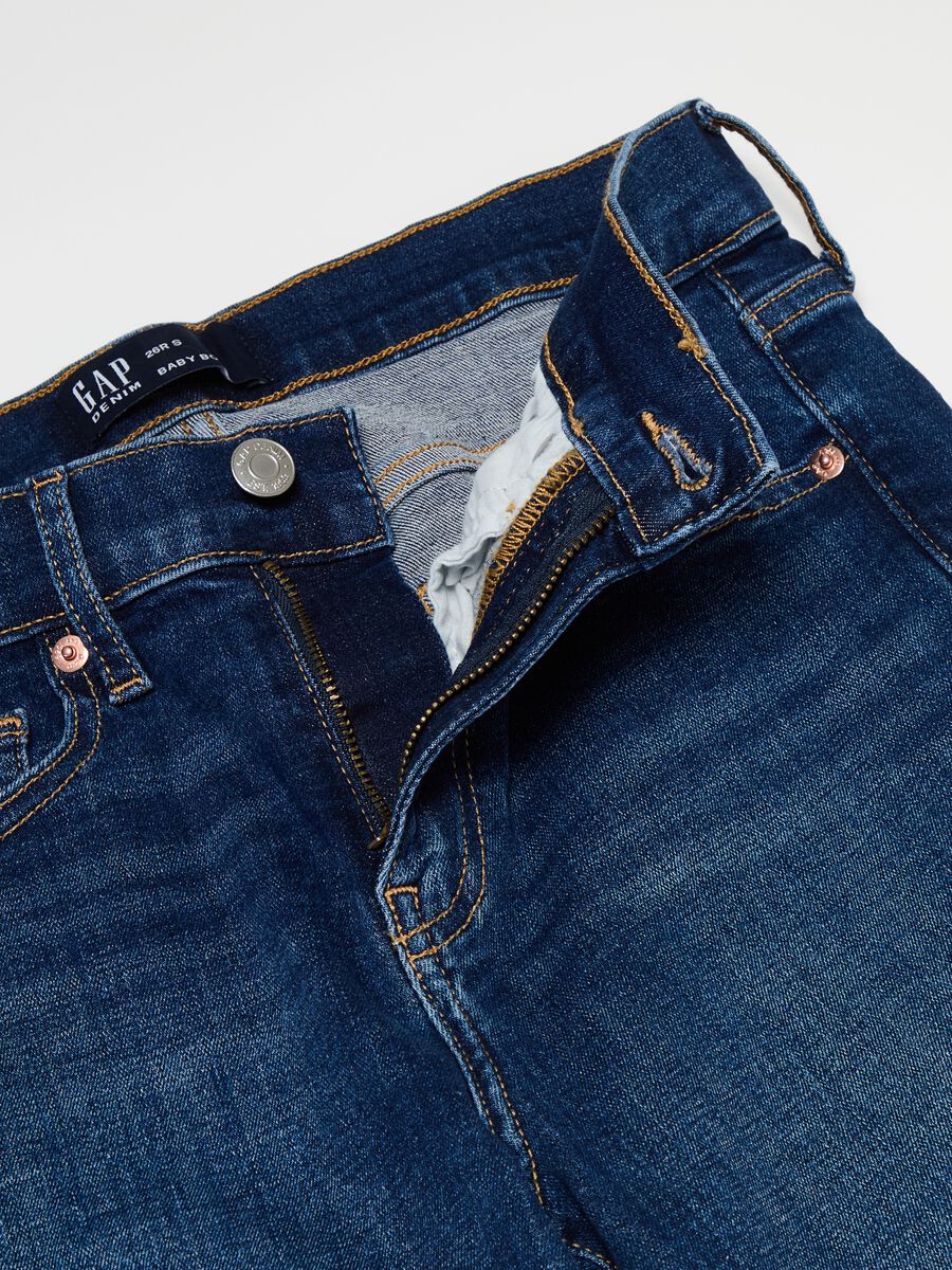 Jeans bootcut flare fit a vita alta Donna_5