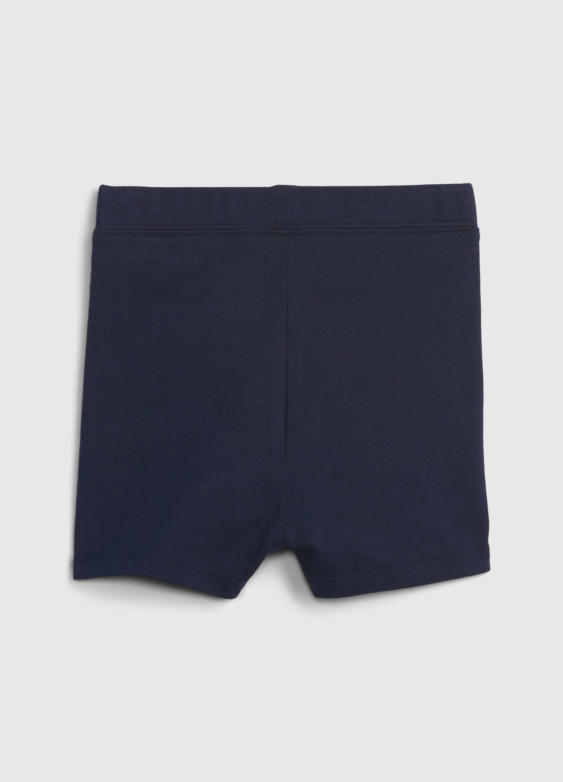 Solid colour shorts in organic cotton_1