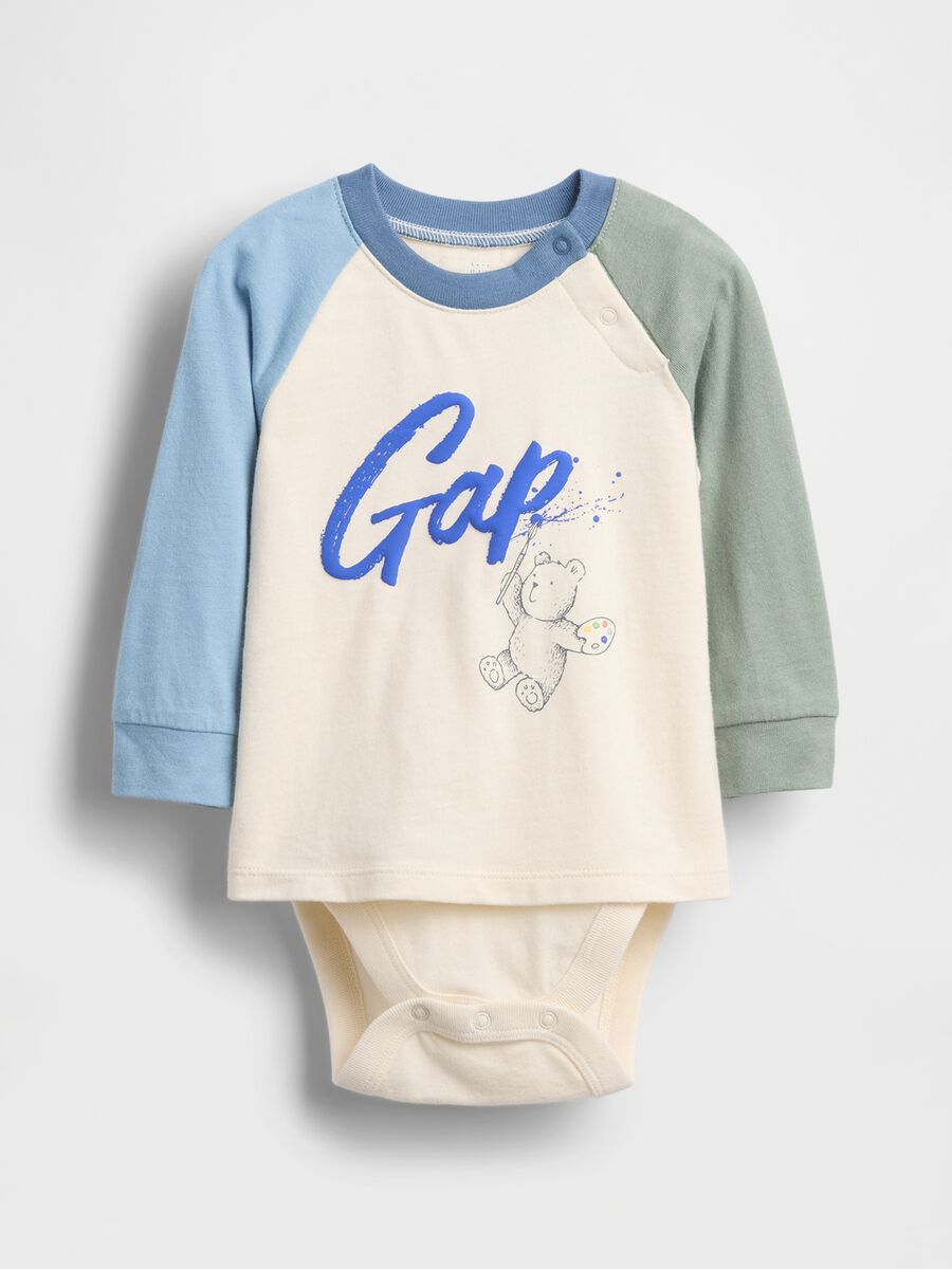Body multicolor in cotone Neonato_0