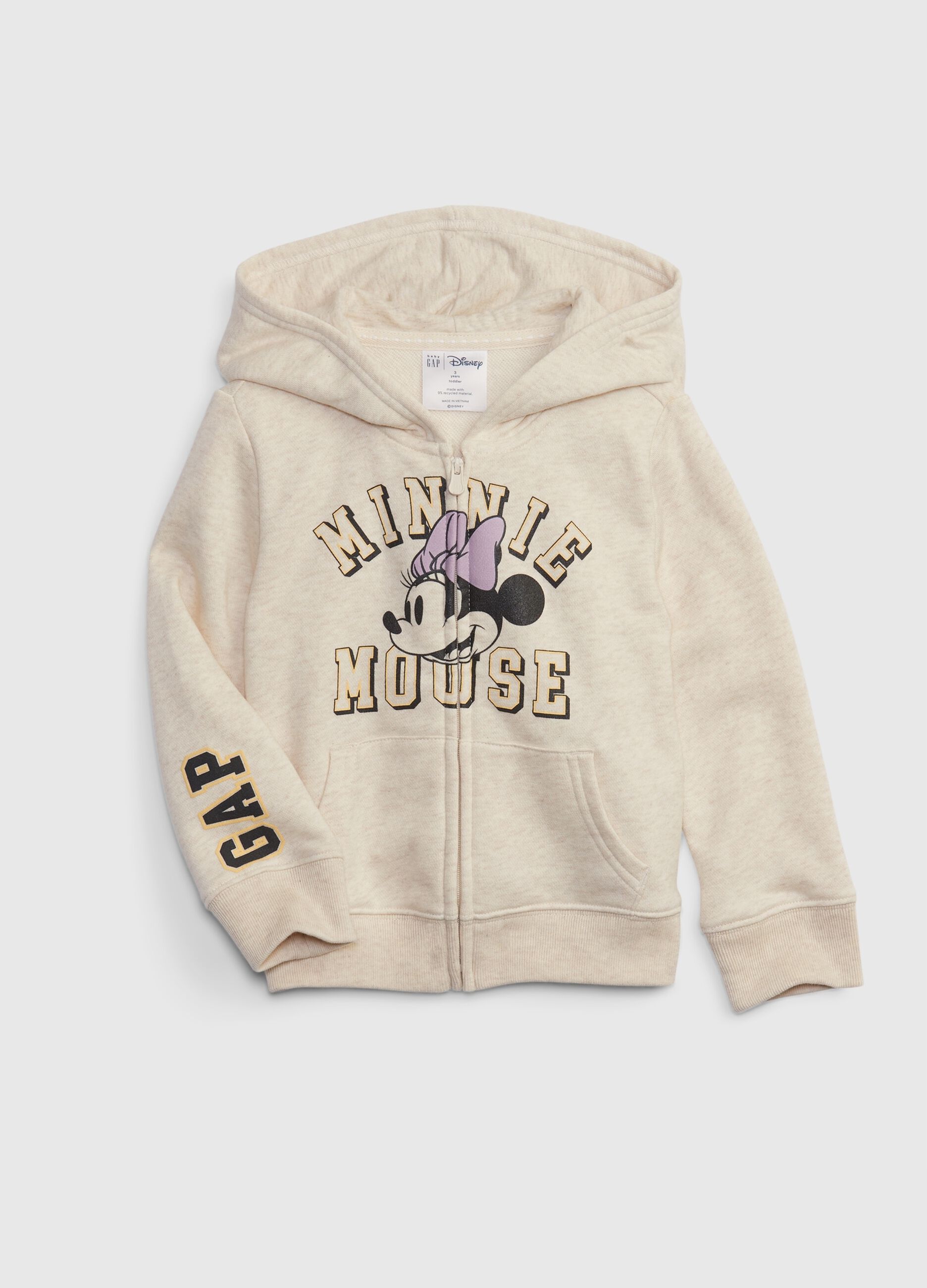 Disney Baby full-zip sweatshirt with hood