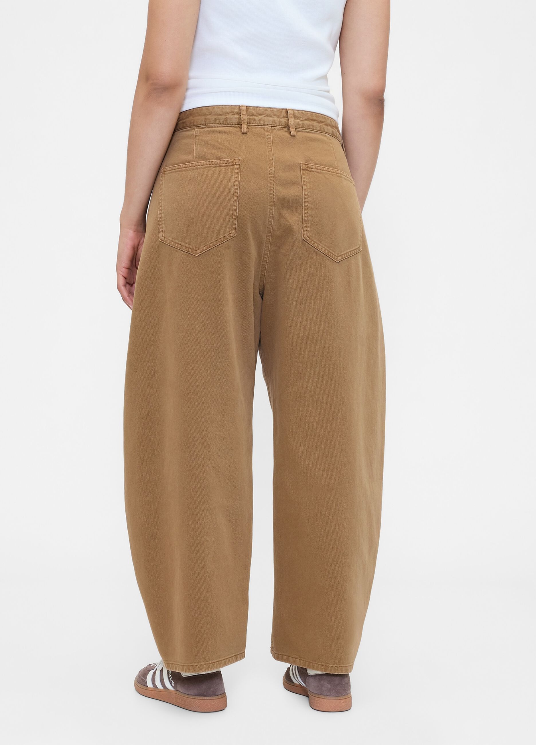 Brown Cotton Trousers