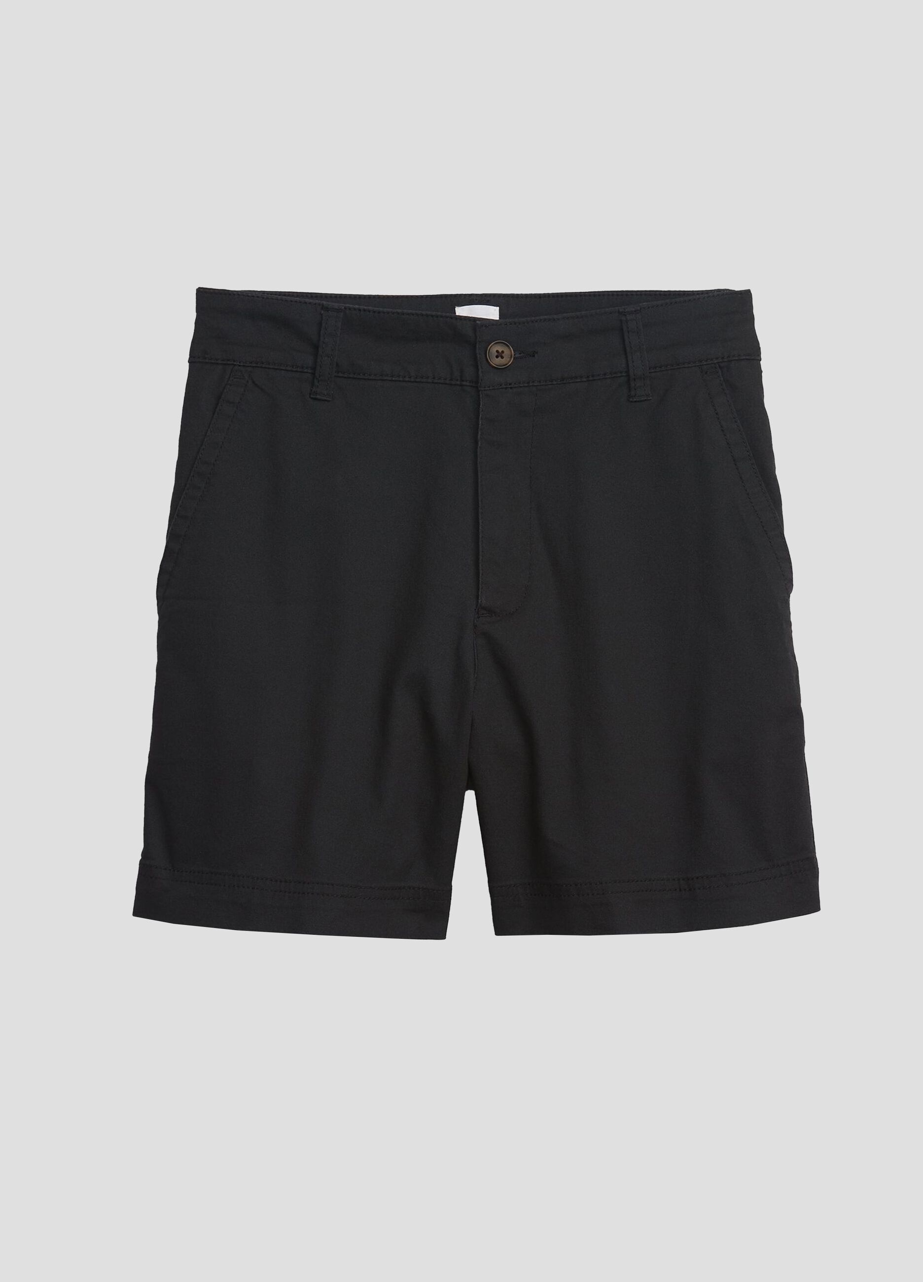 Shorts chino in cotone stretch