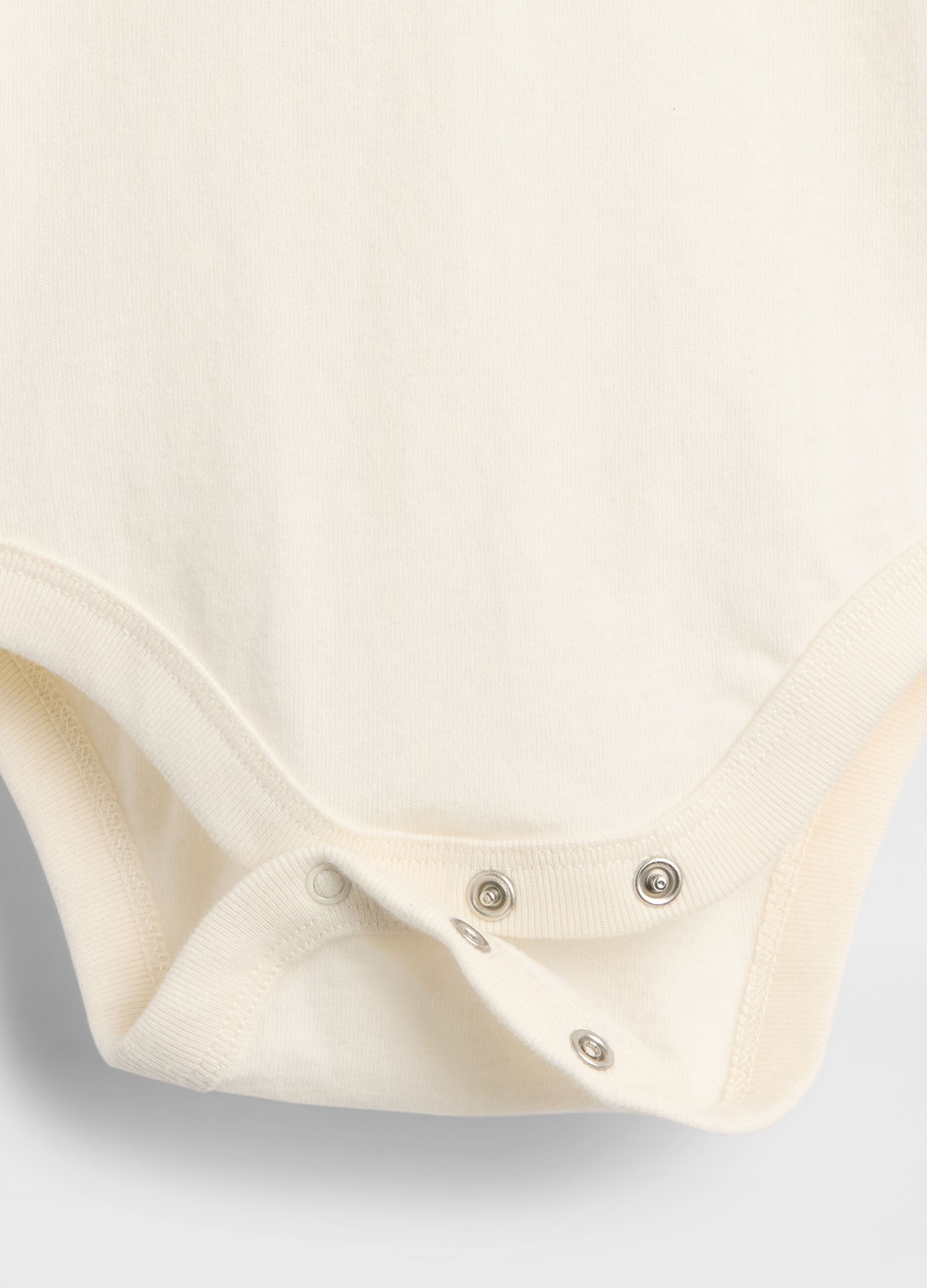 White baby bodysuit with collar_3