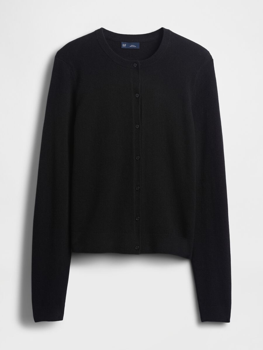 Cardigan nero da donna Donna_3