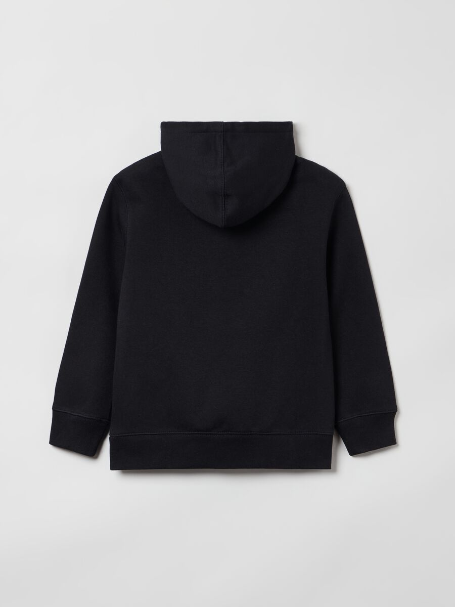 Hoodie with embroidered logo Boy_1