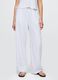 Striped linen and viscose palazzo trousers by Gap_1