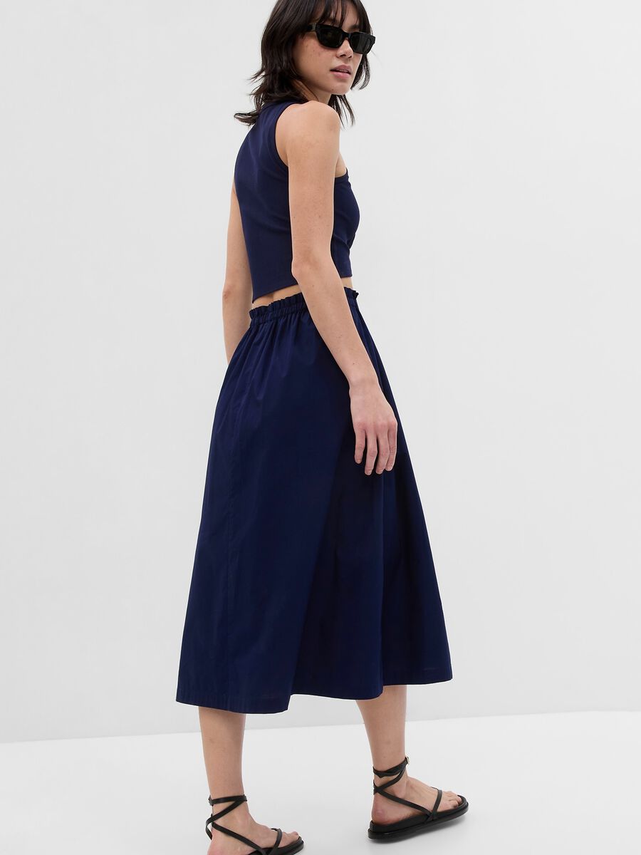 Gonna midi paper bag Donna_1