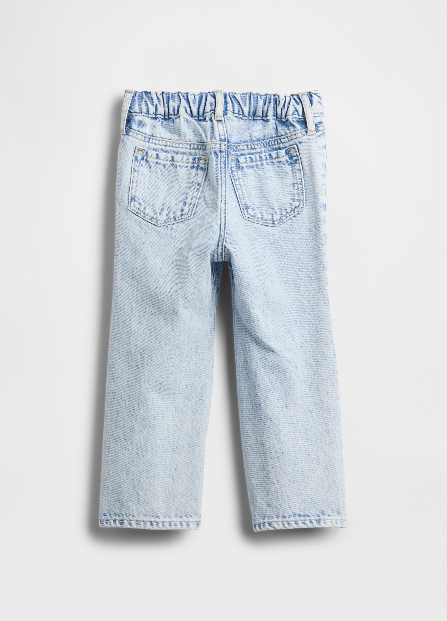 Pantaloni denim azzurri per bambina_2