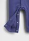 Tutina blu in misto cotone per neonato_3