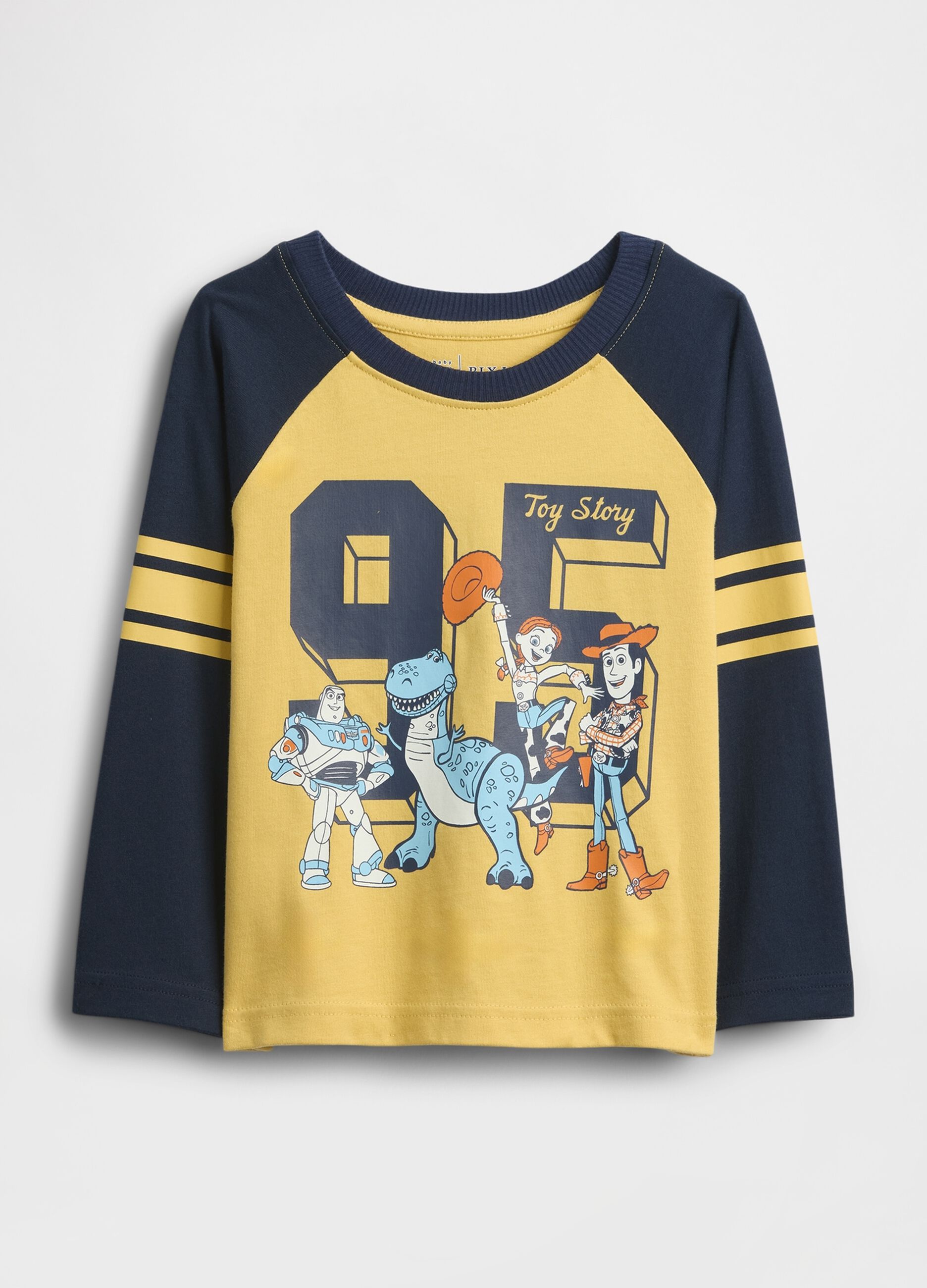 Maglietta a maniche lunghe gialla con grafica Toy Story