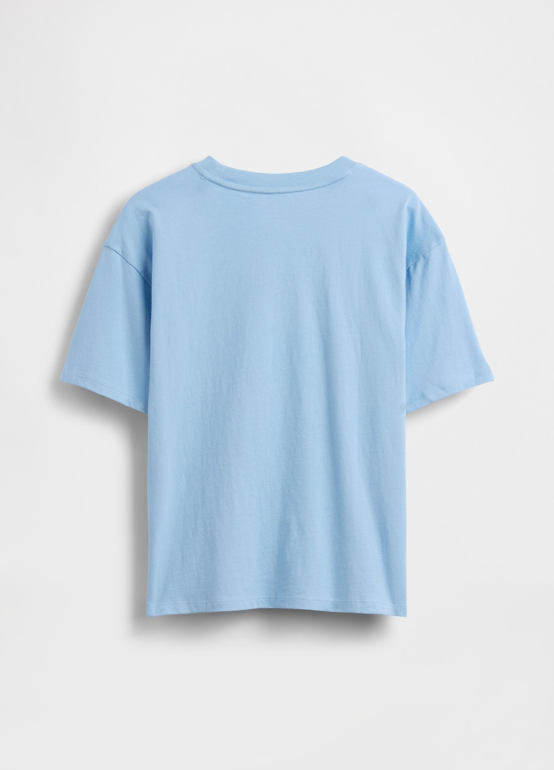 T-shirt in puro cotone a maniche corte con logo GAP