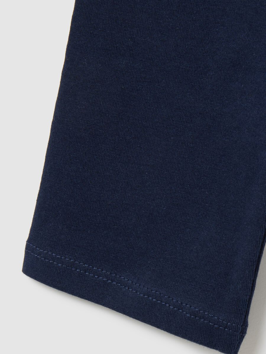 Leggings tinta unita Bambina_2