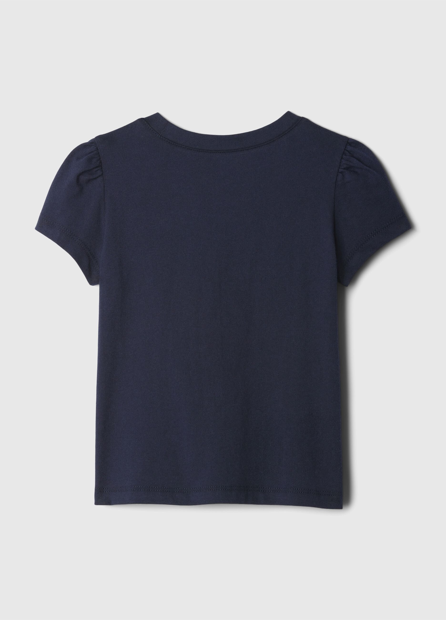 T-shirt in cotone con stampa_1