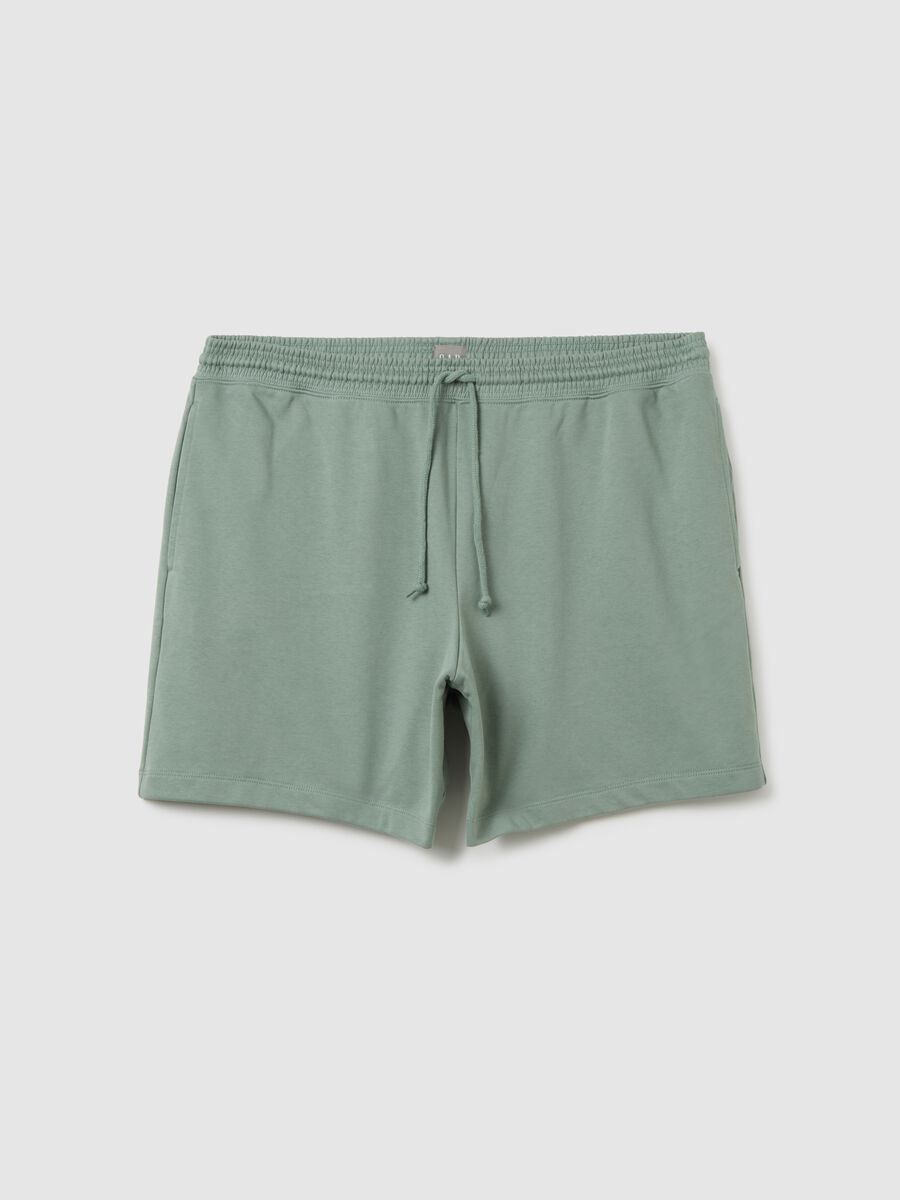 Bermuda jogger in French Terry con coulisse Uomo_1