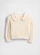Cardigan bianco in cotone_0