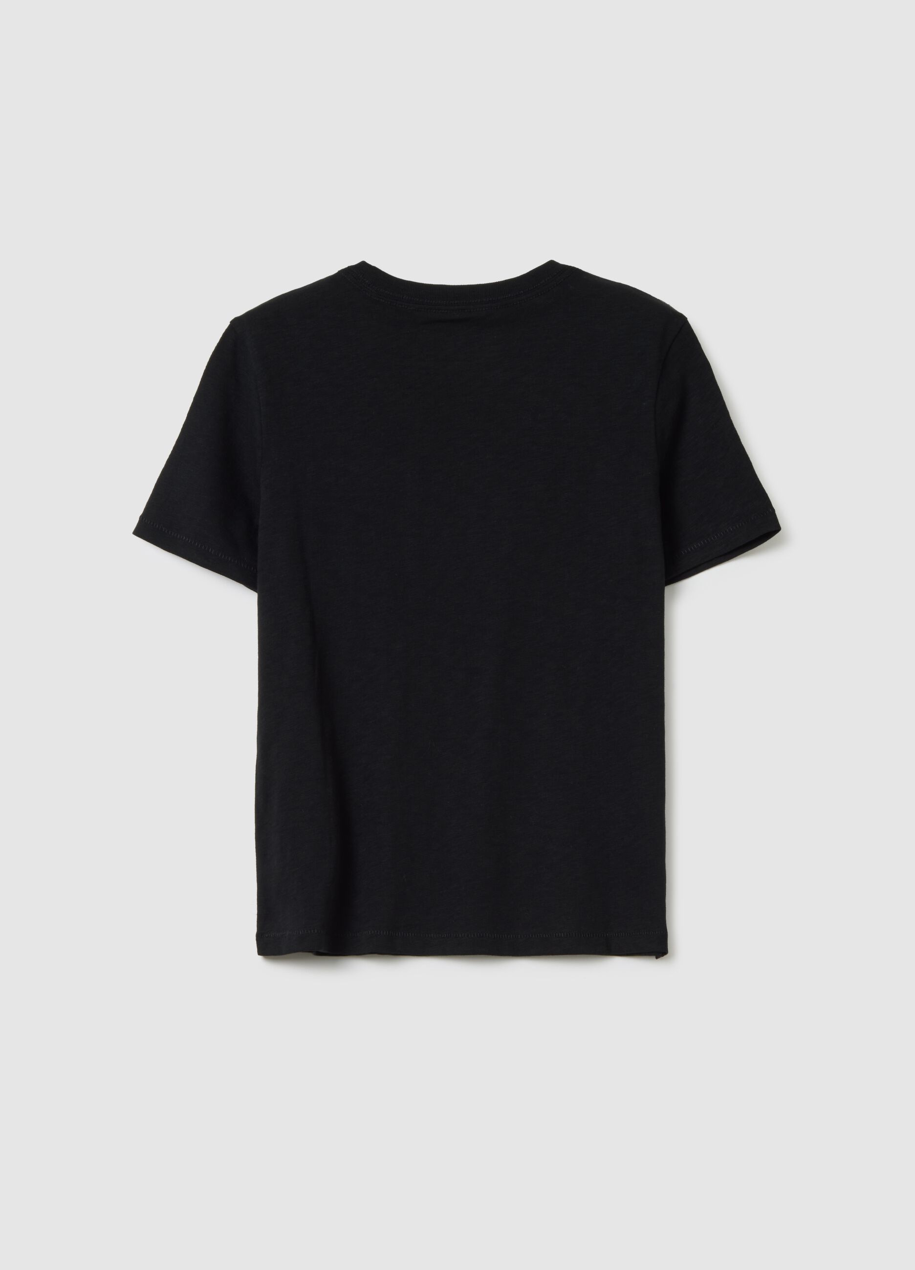 T-shirt in cotone con tasca_1