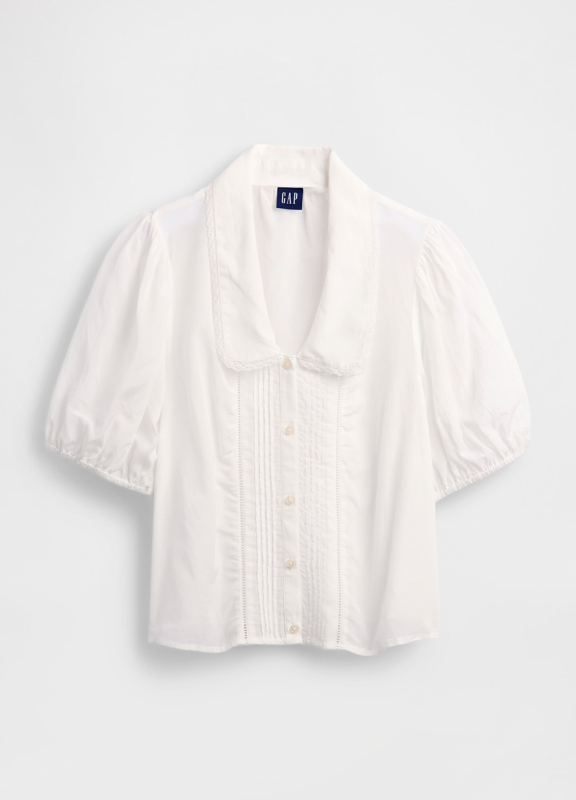 Camicetta con maniche corte a palloncino