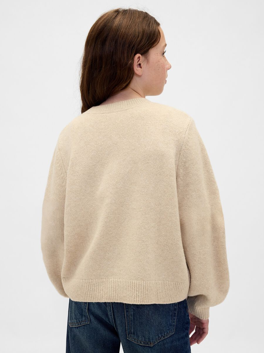 Maglione in misto cotone Bambina_1