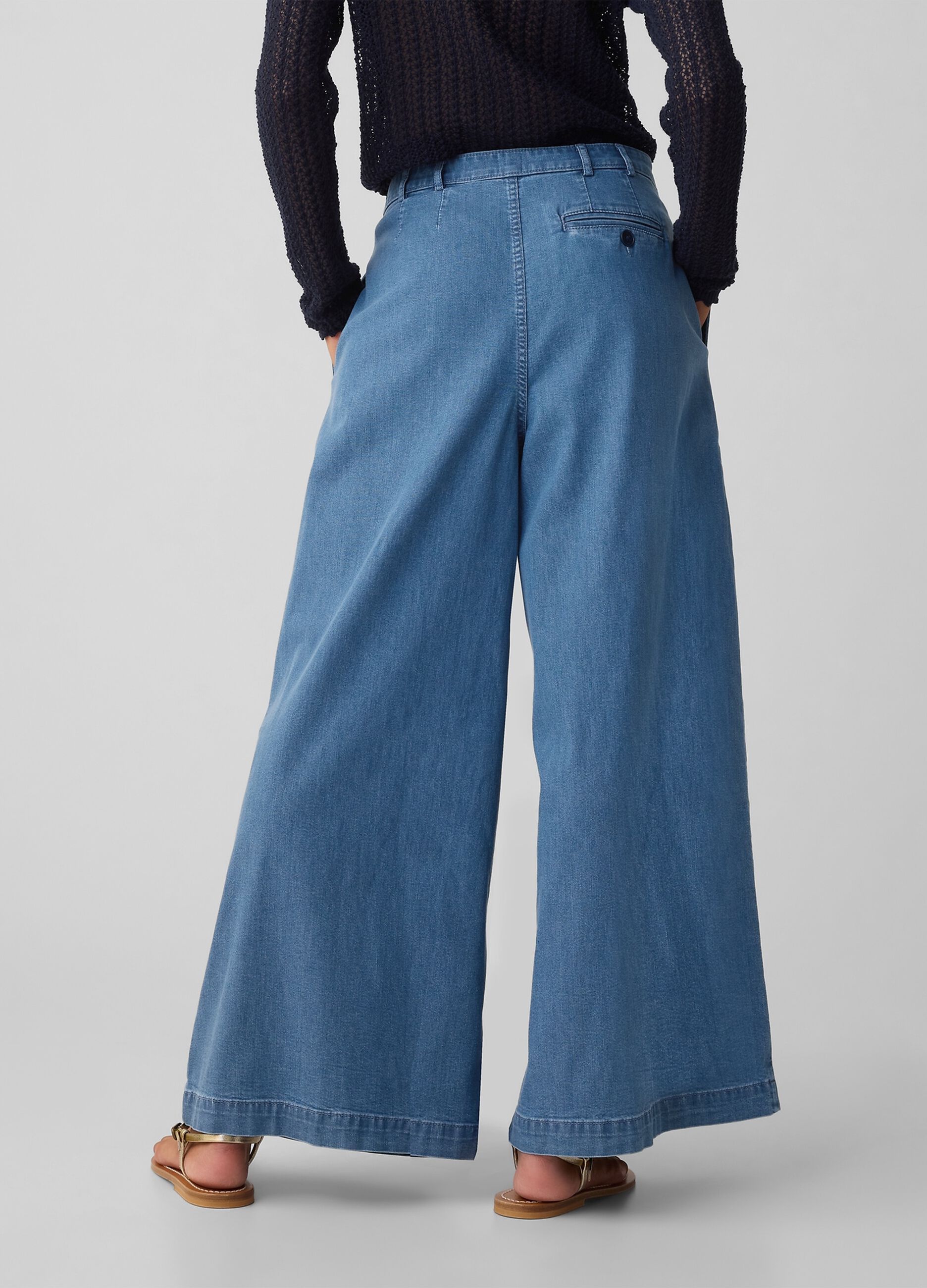 GAP x DÔEN Jeans wide leg con pinces_2
