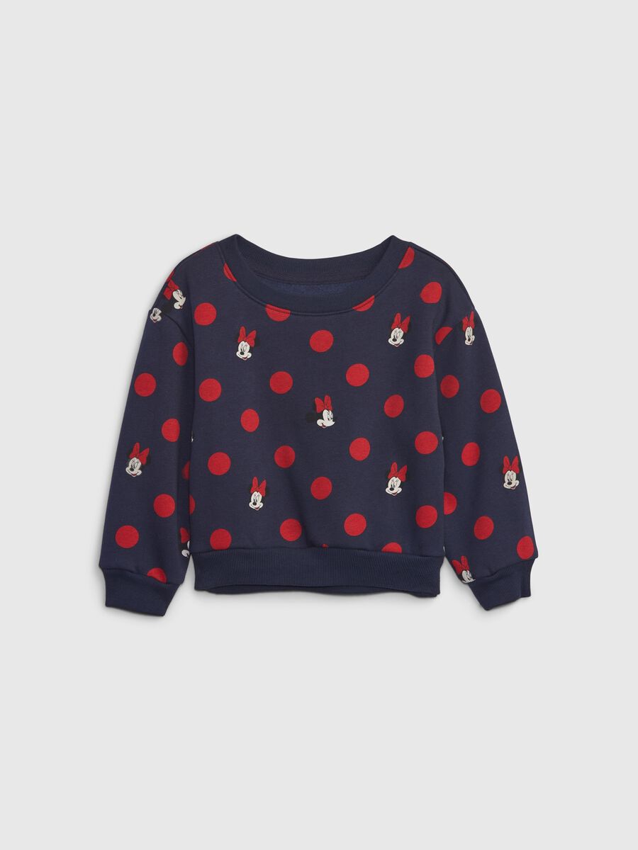 Sweatshirt with round neck and Disney print Newborn Boy_0
